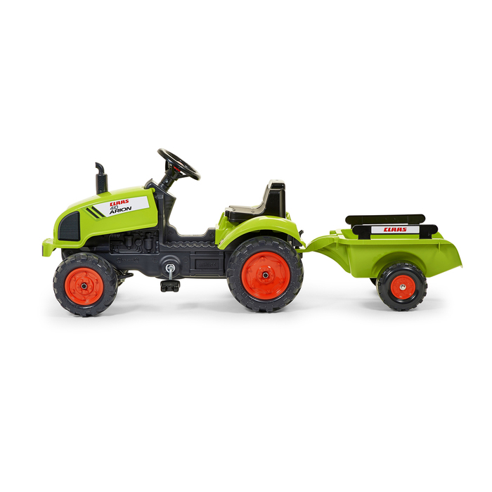 Traktor Claas m/släp Grön Falk